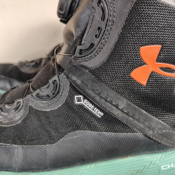 Under Armour Fat Tire Boa Hiking Boots GTX Mid Size 9.5 1262064-029 - Picture 6 of 12